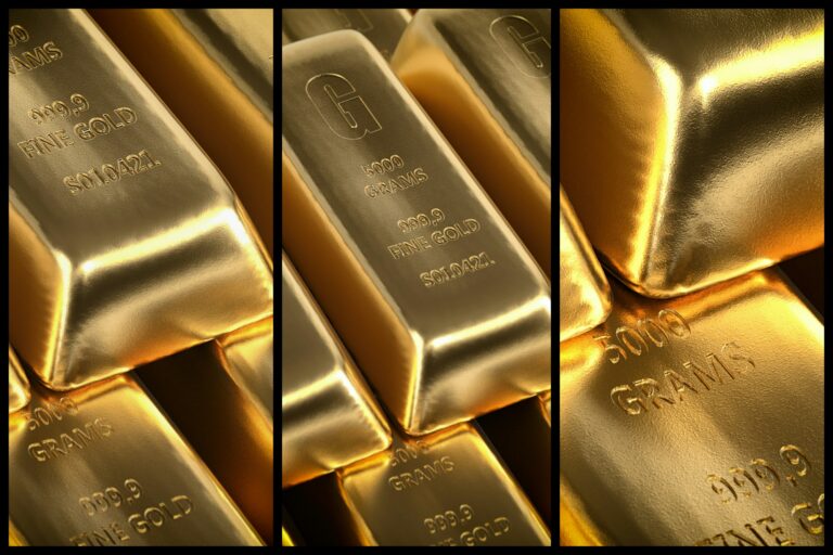 Gold ingots